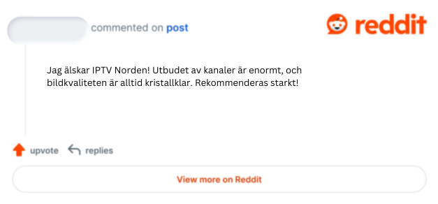 iptv norden reddit review